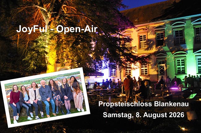 Open-Air-Konzert mit JOYFUL